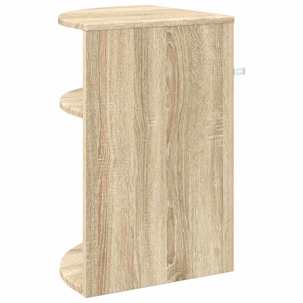 Avlastningsbord Sonoma eik 39,7 x 39,7 x 60 cm Konstruert tre