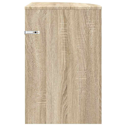 Avlastningsbord Sonoma eik 39,7 x 39,7 x 60 cm Konstruert tre