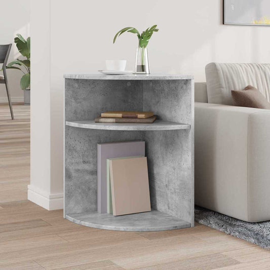 Avlastningsbord Betonggrå 39,7 x 39,7 x 60 cm Konstruert tre