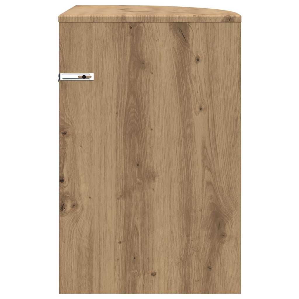 Avlastningsbord Artisan Eik 39,7 x 39,7 x 60 cm Konstruert tre
