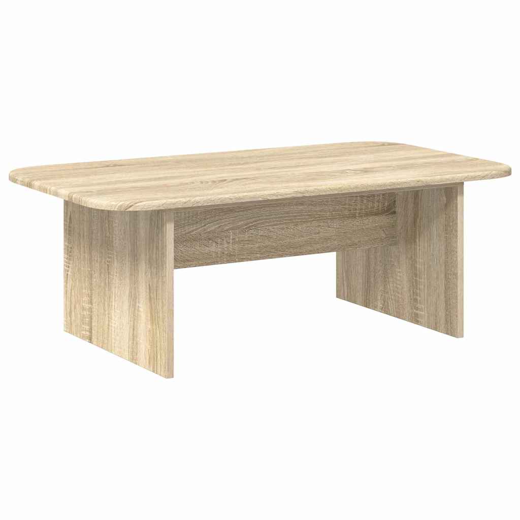 Kaffebord Sonoma eik 93 x 53 x 33 cm Konstruert tre