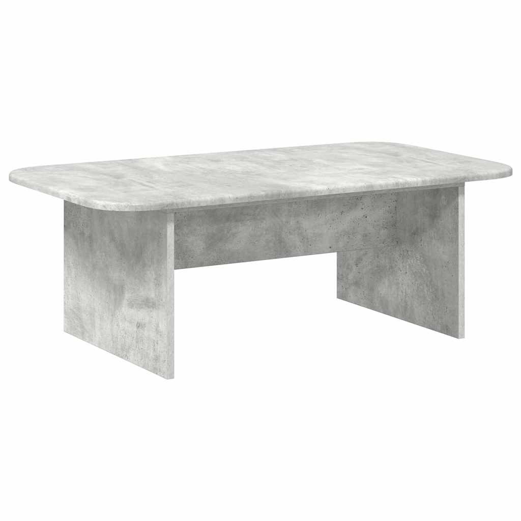 Kaffebord Betonggrå 93 x 53 x 33 cm Konstruert tre