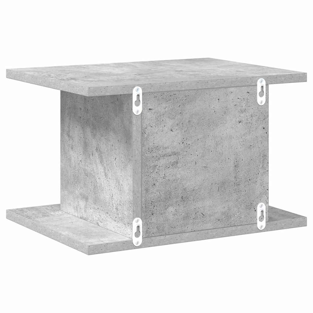 Nattbord Betonggrå 40 x 30 x 25 cm Konstruert tre