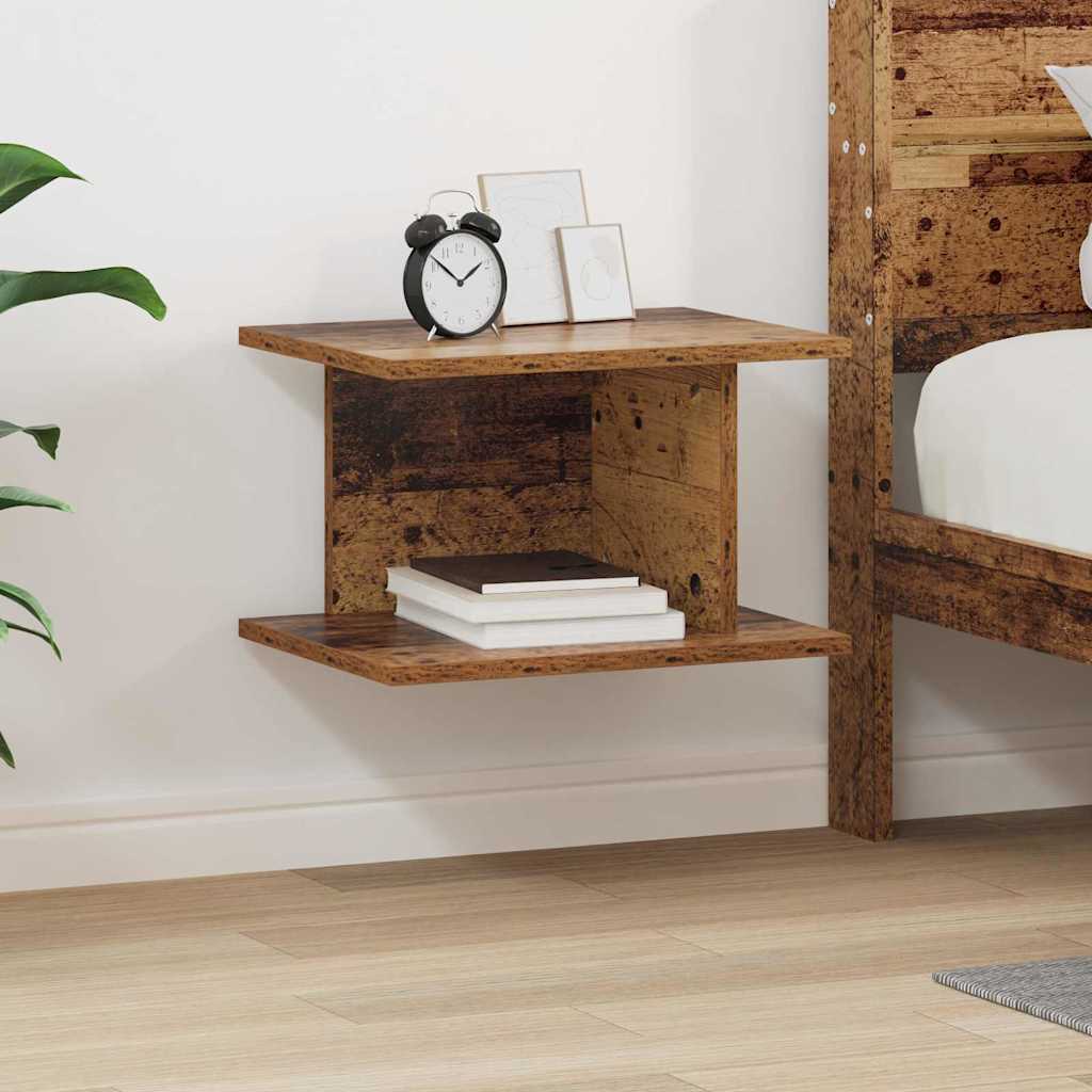 Nattbord Gammelt tre 40 x 30 x 25 cm Konstruert tre