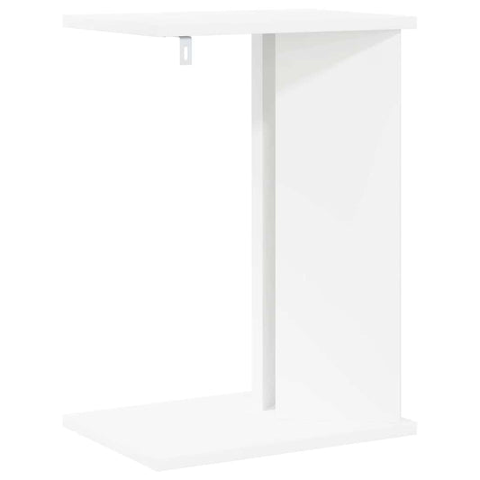 Avlastningsbord Hvit 35 x 25 x 50 cm Konstruert tre