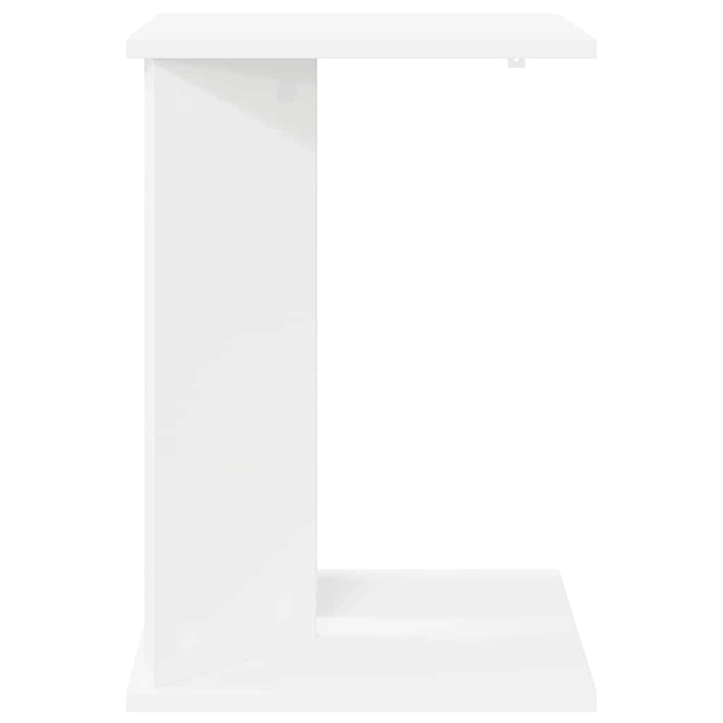 Avlastningsbord Hvit 35 x 25 x 50 cm Konstruert tre