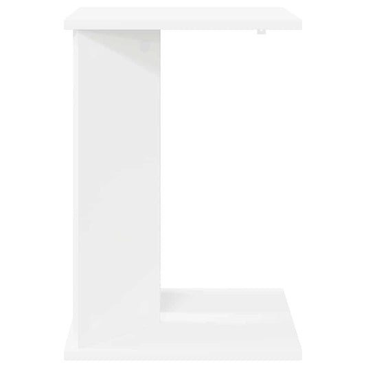 Avlastningsbord Hvit 35 x 25 x 50 cm Konstruert tre