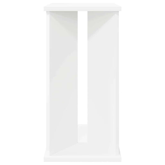 Avlastningsbord Hvit 35 x 25 x 50 cm Konstruert tre
