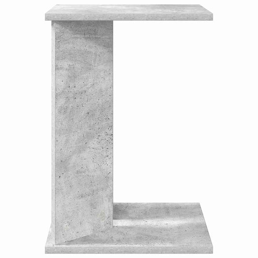Avlastningsbord Betonggrå 35 x 25 x 50 cm Konstruert tre