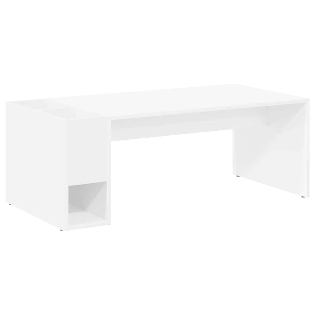 Kaffebord Hvit 101,5 x 50 x 37 cm Konstruert tre