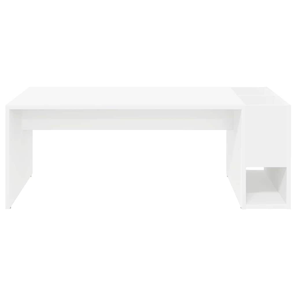 Kaffebord Hvit 101,5 x 50 x 37 cm Konstruert tre