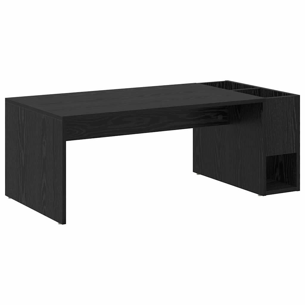 Kaffebord Svart Eik 101,5 x 50 x 37 cm Konstruert tre