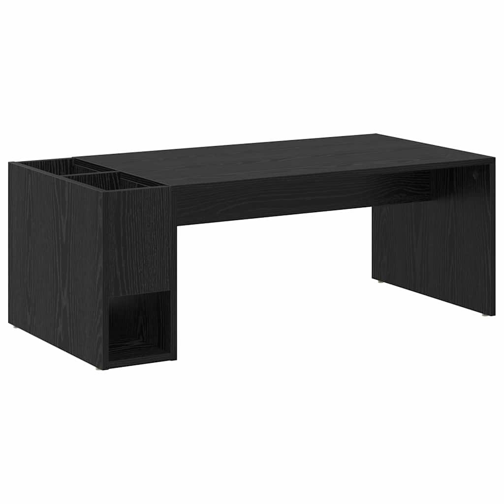 Kaffebord Svart Eik 101,5 x 50 x 37 cm Konstruert tre