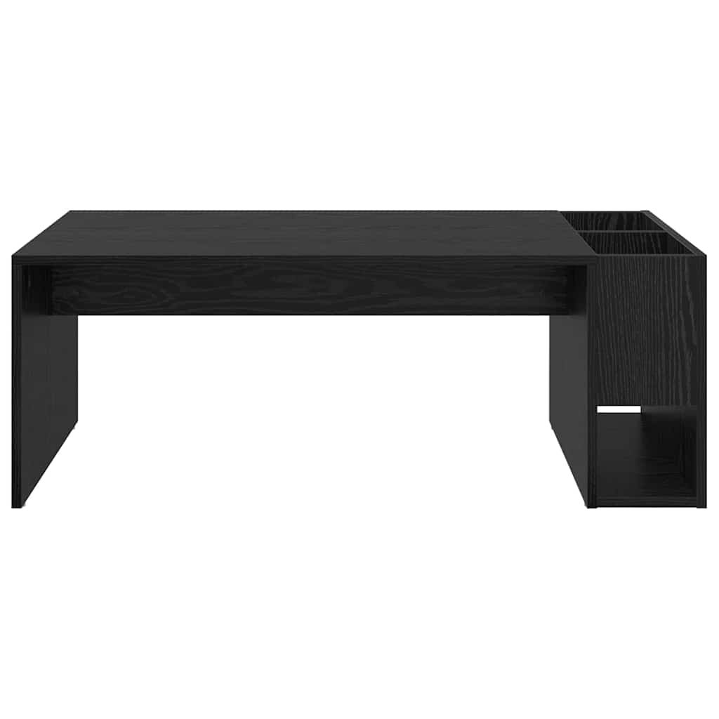Kaffebord Svart Eik 101,5 x 50 x 37 cm Konstruert tre