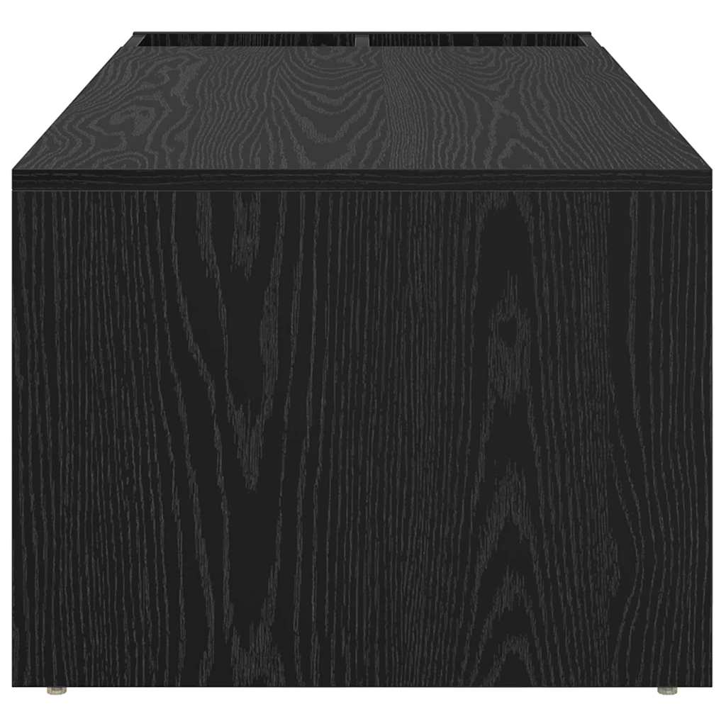 Kaffebord Svart Eik 101,5 x 50 x 37 cm Konstruert tre