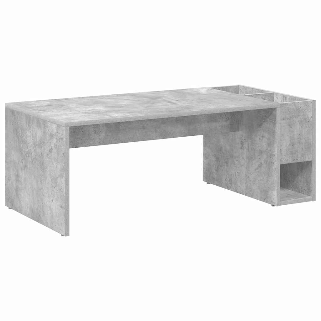 Kaffebord Betonggrå 101,5 x 50 x 37 cm Konstruert tre