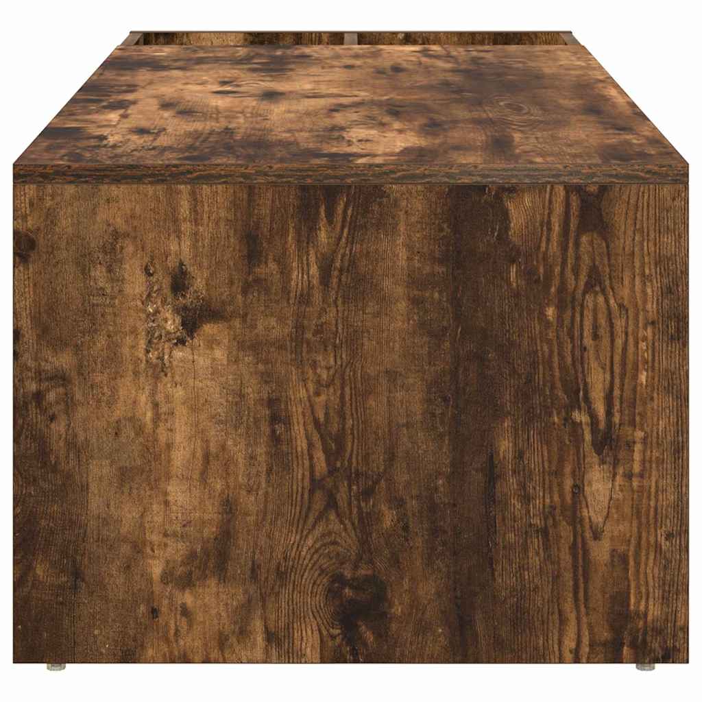 Kaffebord Røkt eik 101,5 x 50 x 37 cm Konstruert tre