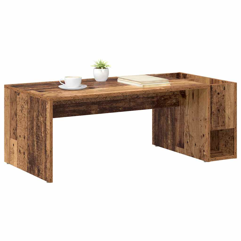 Kaffebord Gammelt tre 101,5 x 50 x 37 cm Konstruert tre