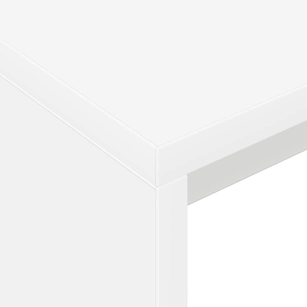 Skrivebord Hvit Konstruert tre 109 x 50 x 78 cm