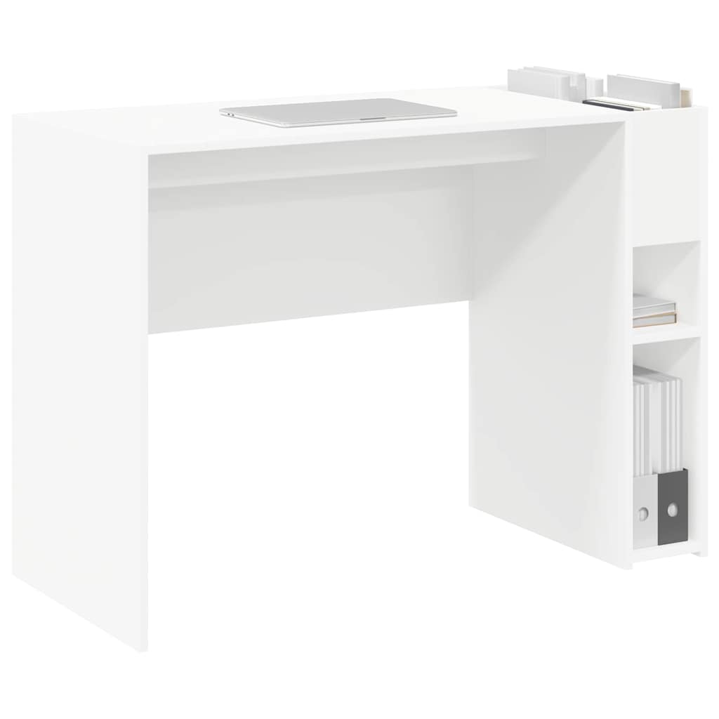 Skrivebord Hvit Konstruert tre 109 x 50 x 78 cm