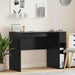 Skrivebord Svart Eik Konstruert tre 109 x 50 x 78 cm