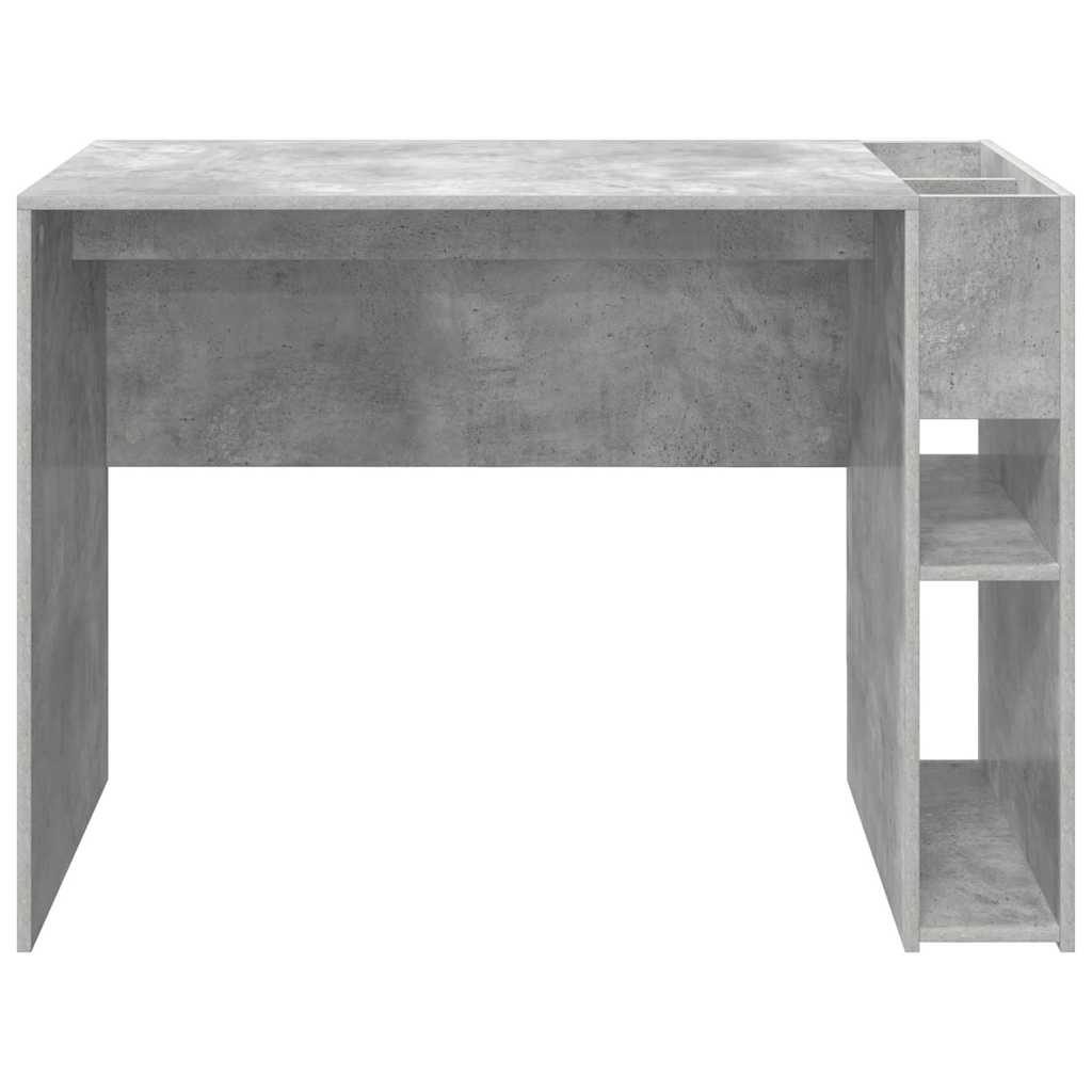 Skrivebord Betonggrå 109 x 50 x 78 cm Konstruert tre