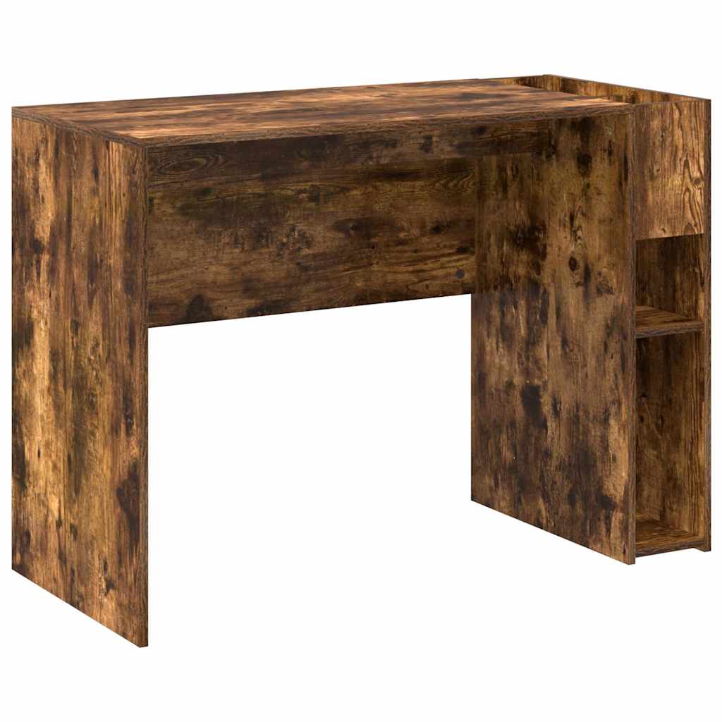 Skrivebord Røkt eik 109 x 50 x 78 cm Konstruert tre