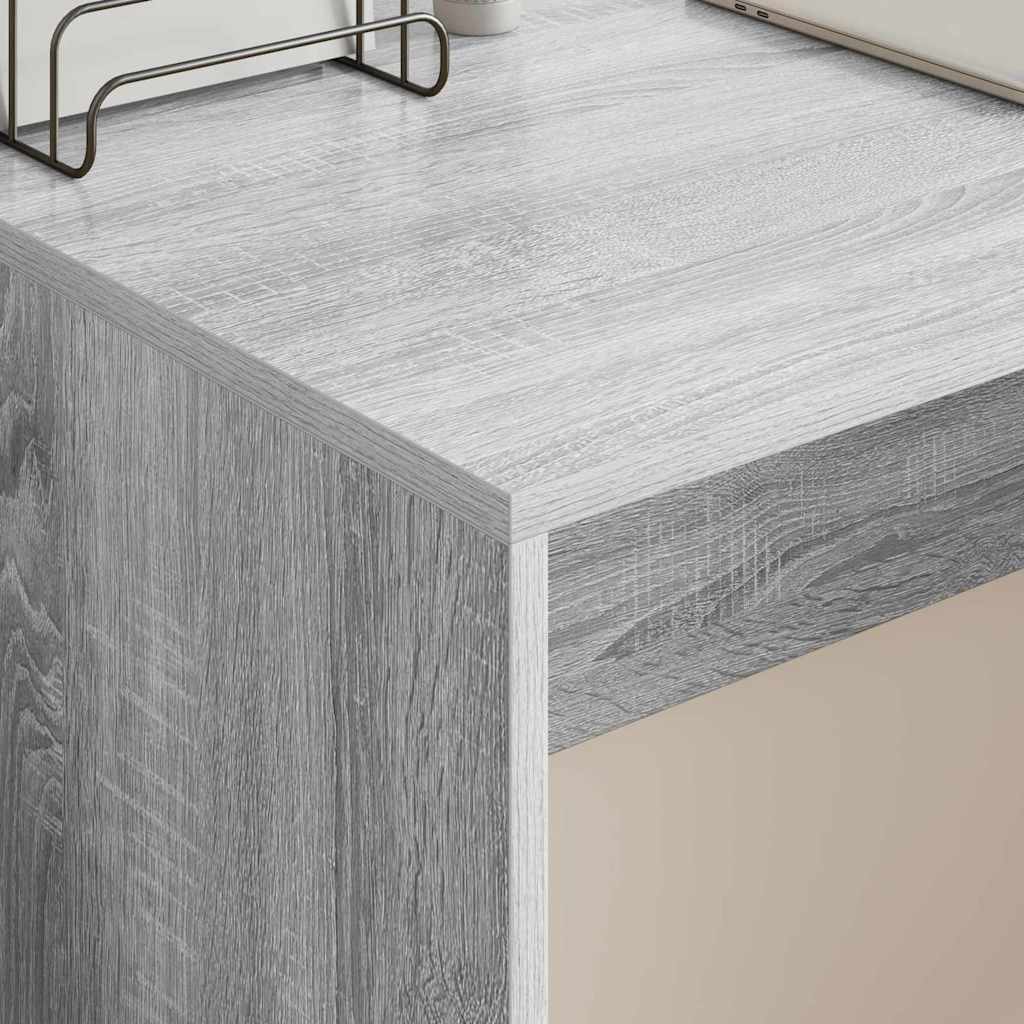 Skrivebord Grå Sonoma 109 x 50 x 78 cm Konstruert tre
