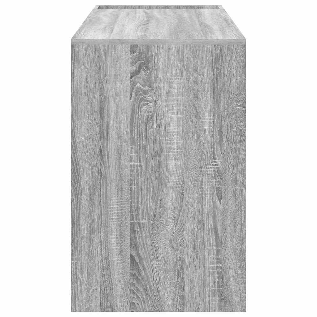 Skrivebord Grå Sonoma 109 x 50 x 78 cm Konstruert tre
