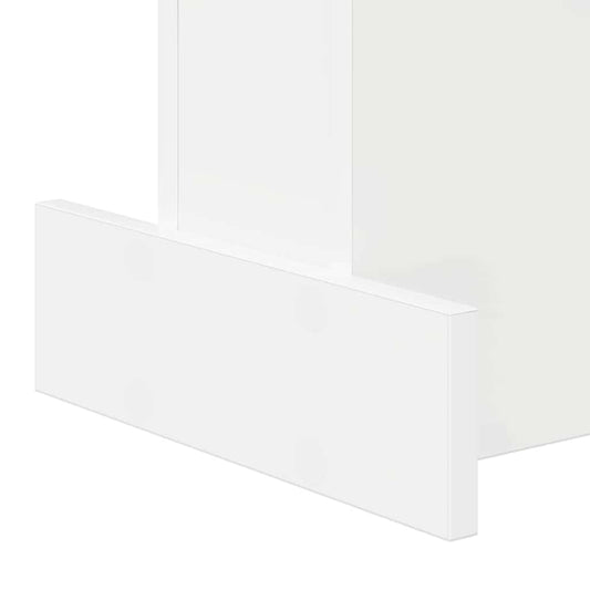 Avlastningsbord Hvit 35,5 x 35 x 40 cm Konstruert tre