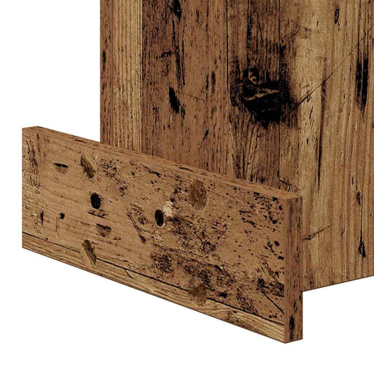 Avlastningsbord Gammelt tre 35,5 x 35 x 40 cm Konstruert tre