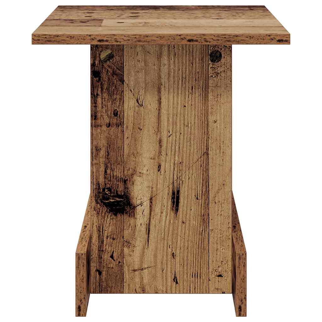 Avlastningsbord Gammelt tre 35,5 x 35 x 40 cm Konstruert tre