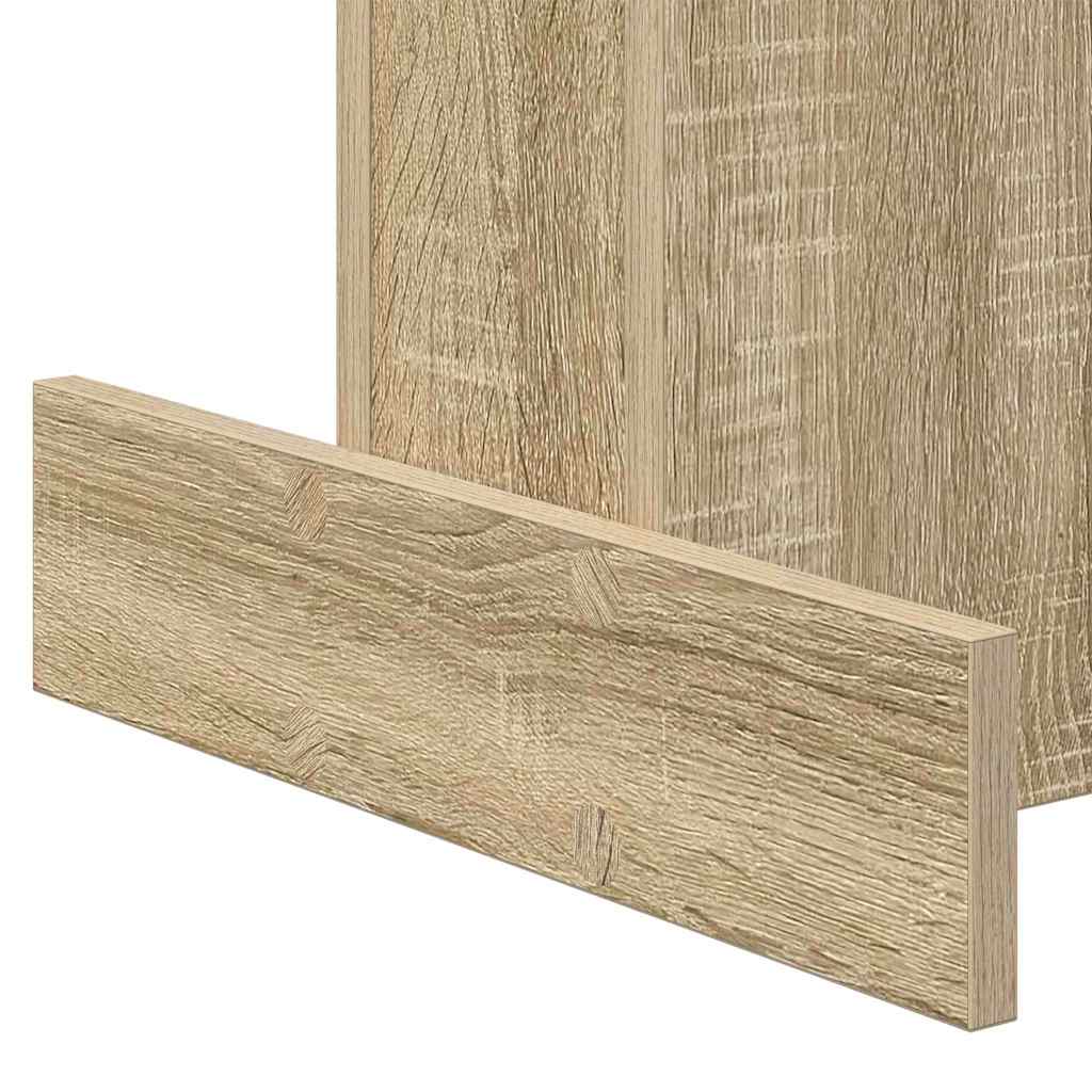 Avlastningsbord Sonoma eik 44,5 x 45 x 55 cm Konstruert tre