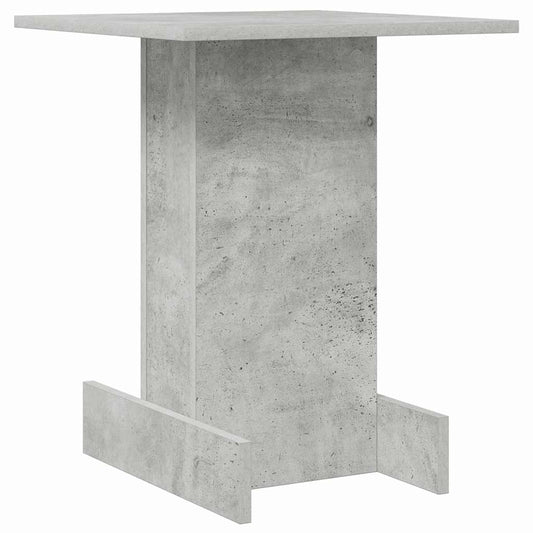 Avlastningsbord Betonggrå 44,5 x 45 x 55 cm Konstruert tre