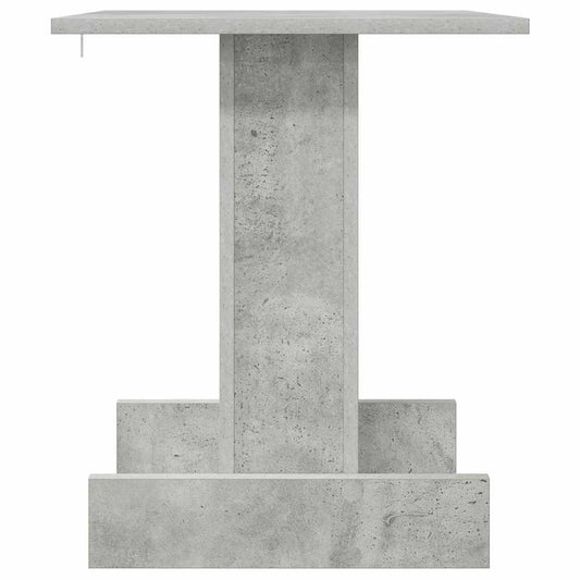 Avlastningsbord Betonggrå 44,5 x 45 x 55 cm Konstruert tre