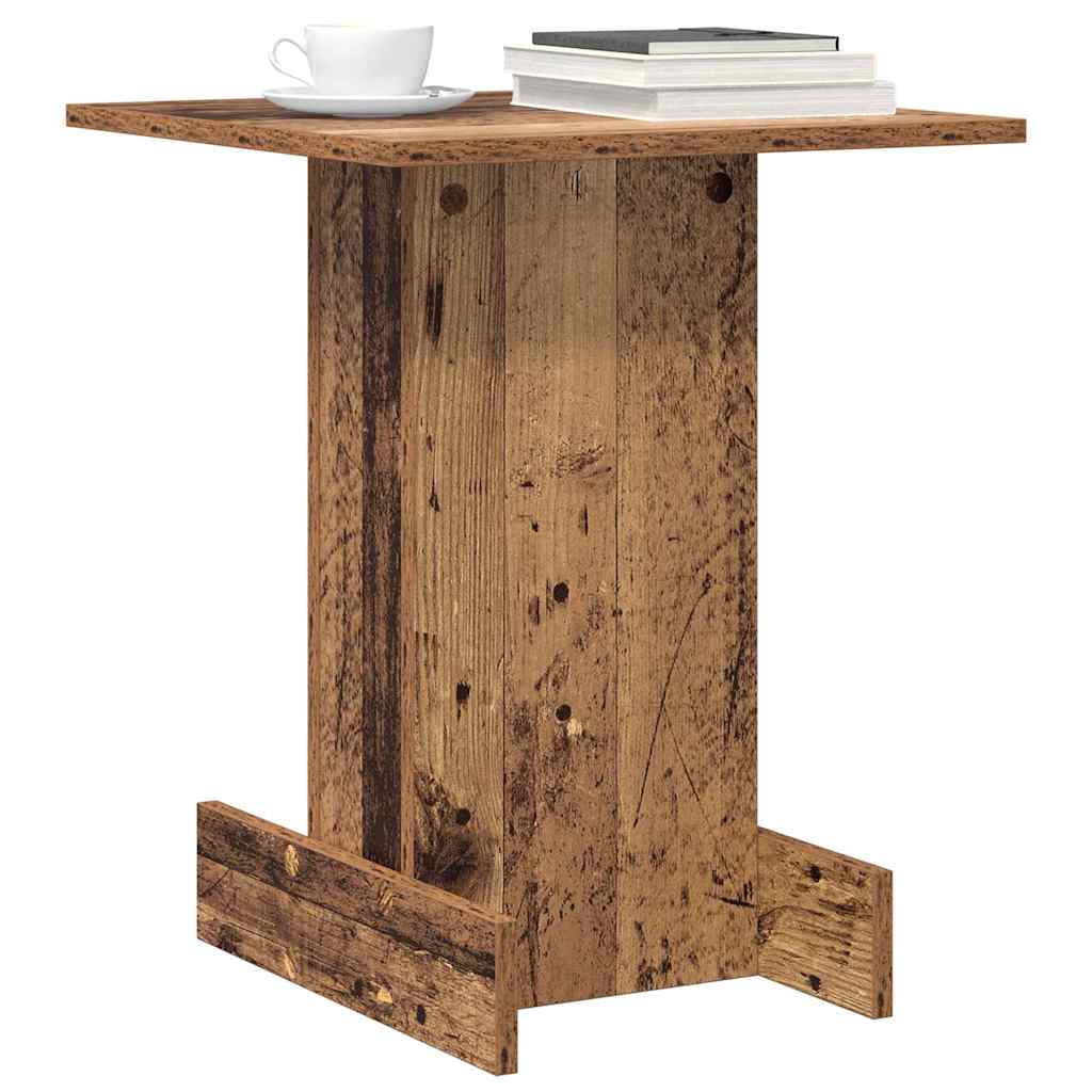 Avlastningsbord Gammelt tre 44,5 x 45 x 55 cm Konstruert tre