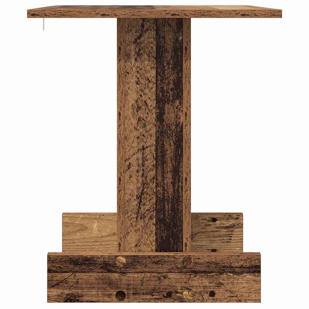 Avlastningsbord Gammelt tre 44,5 x 45 x 55 cm Konstruert tre