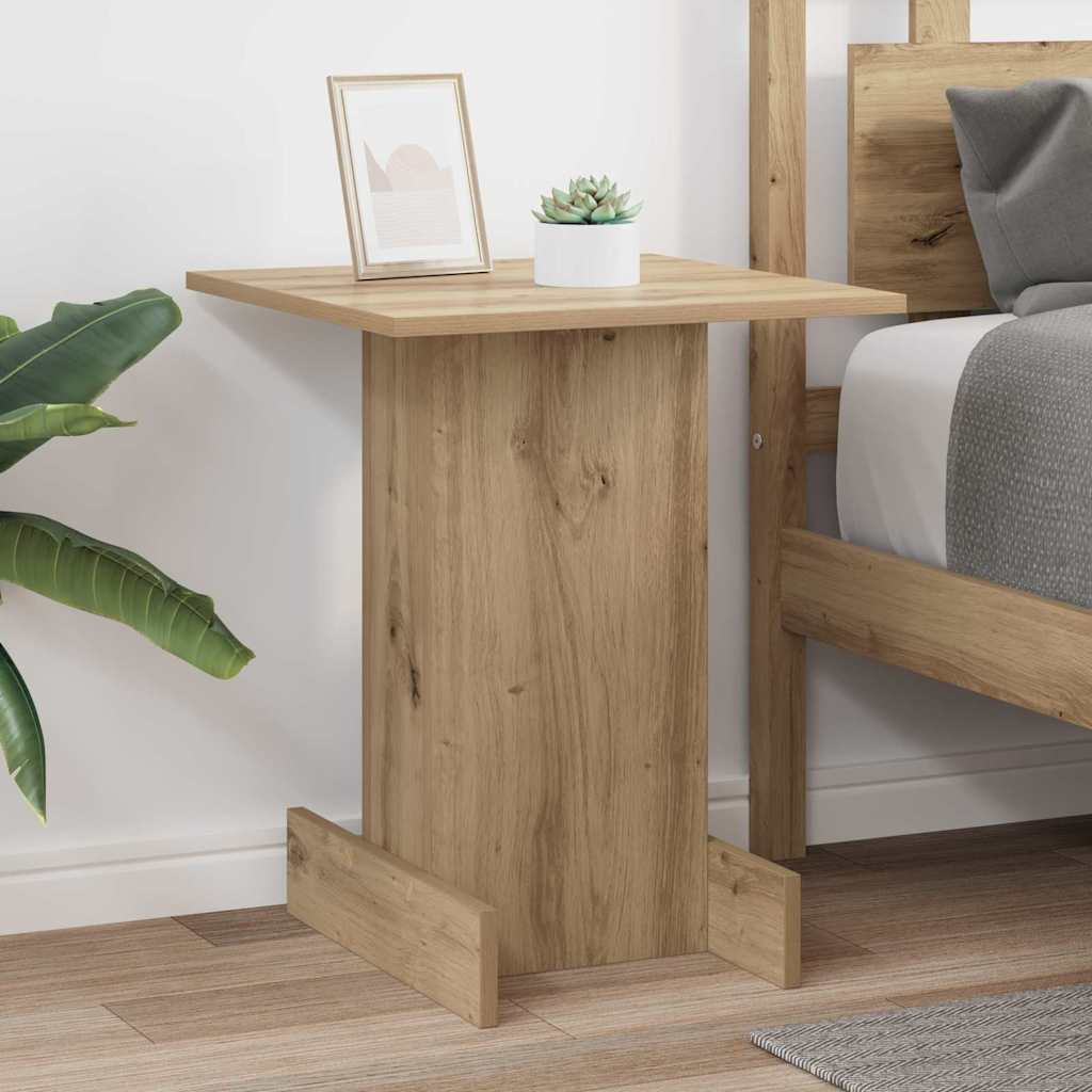 Avlastningsbord Artisan Eik 44,5 x 45 x 55 cm Konstruert tre