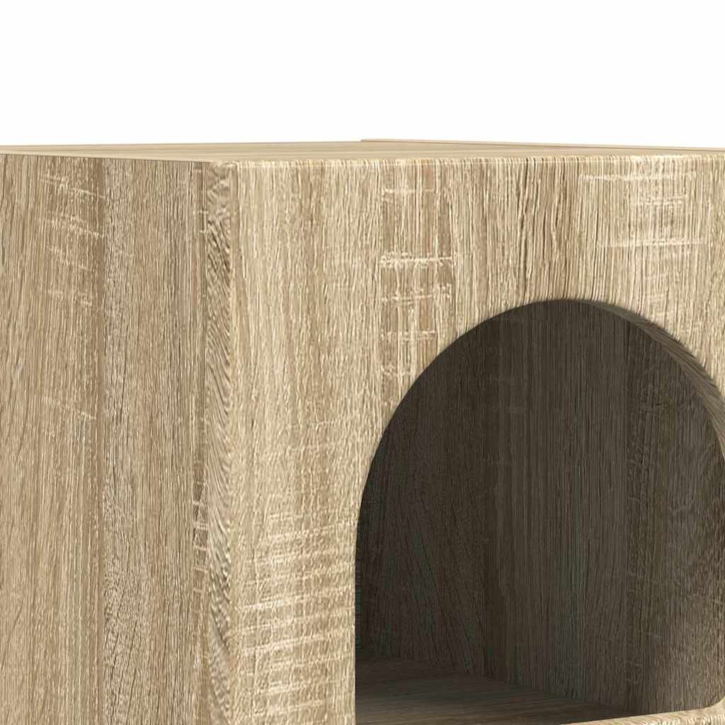 Nattbord ELST 2 stk. Sonoma eik 29,5 x 33,5 x 50 cm