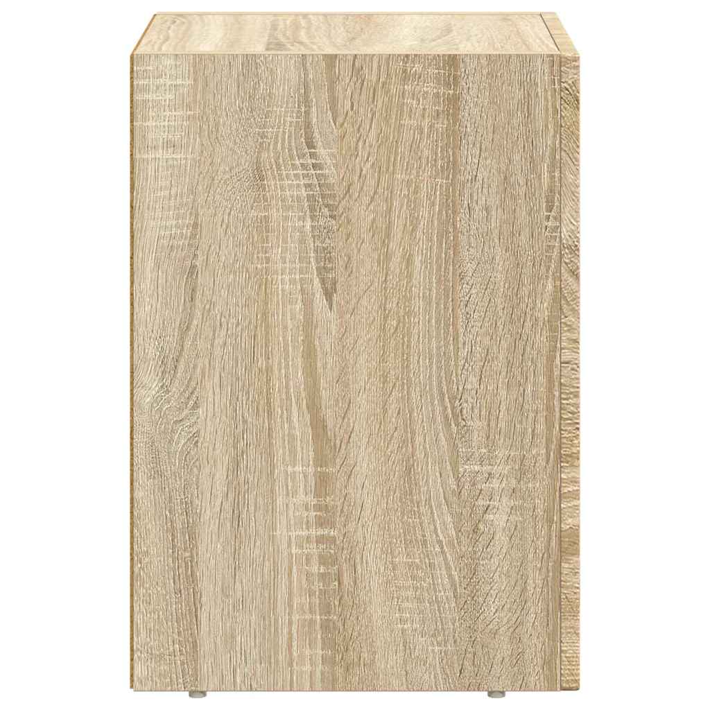 Nattbord ELST 2 stk. Sonoma eik 29,5 x 33,5 x 50 cm
