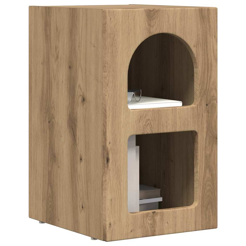 Nattbord ELST 2 stk. Artisan Eik 29,5 x 33,5 x 50 cm