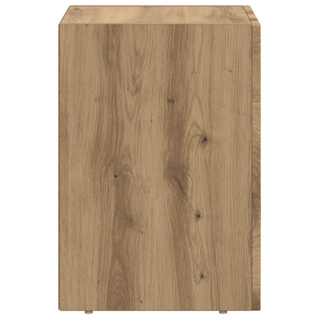 Nattbord ELST 2 stk. Artisan Eik 29,5 x 33,5 x 50 cm