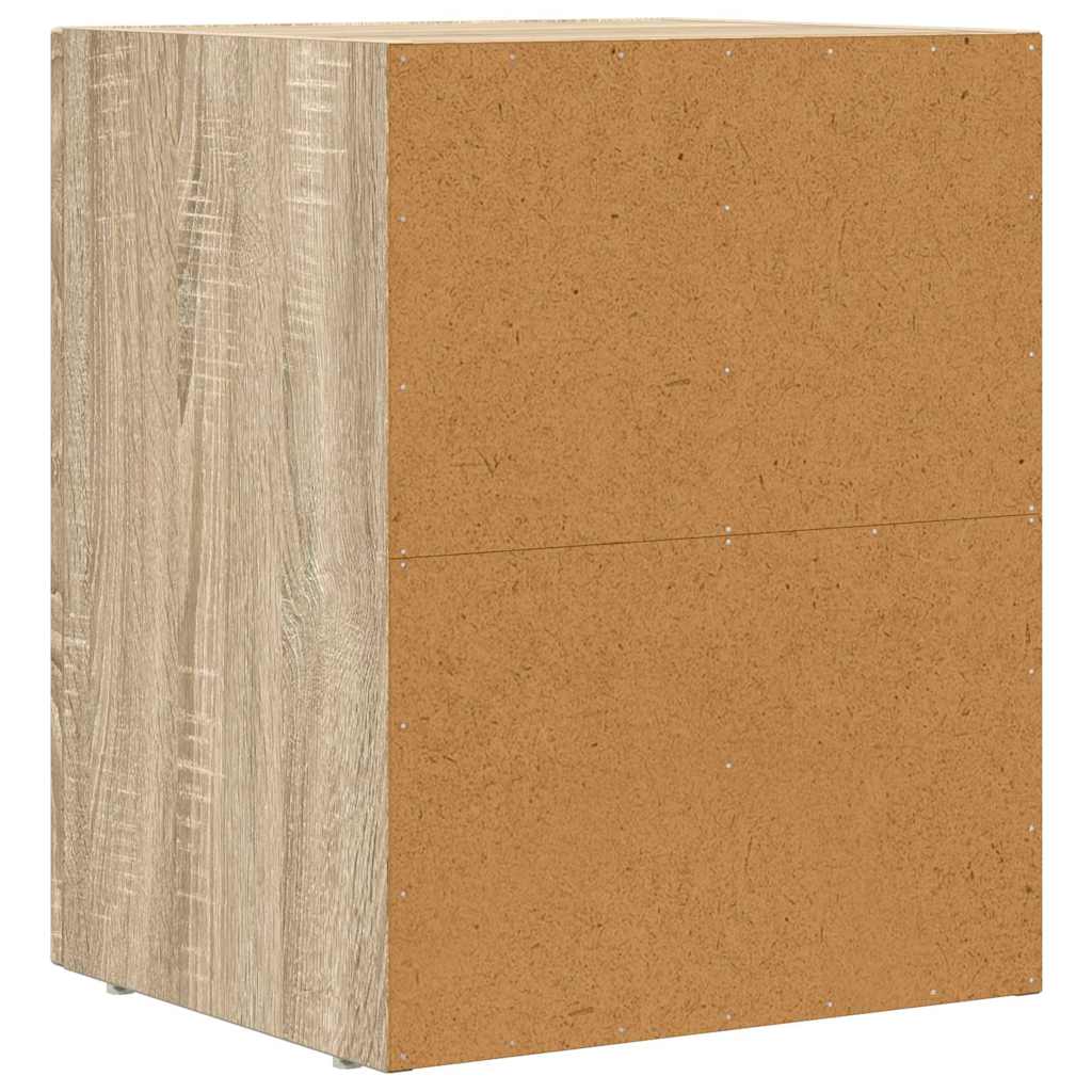 Nattbord ELST Sonoma eik 40 x 35 x 50 cm Konstruert tre