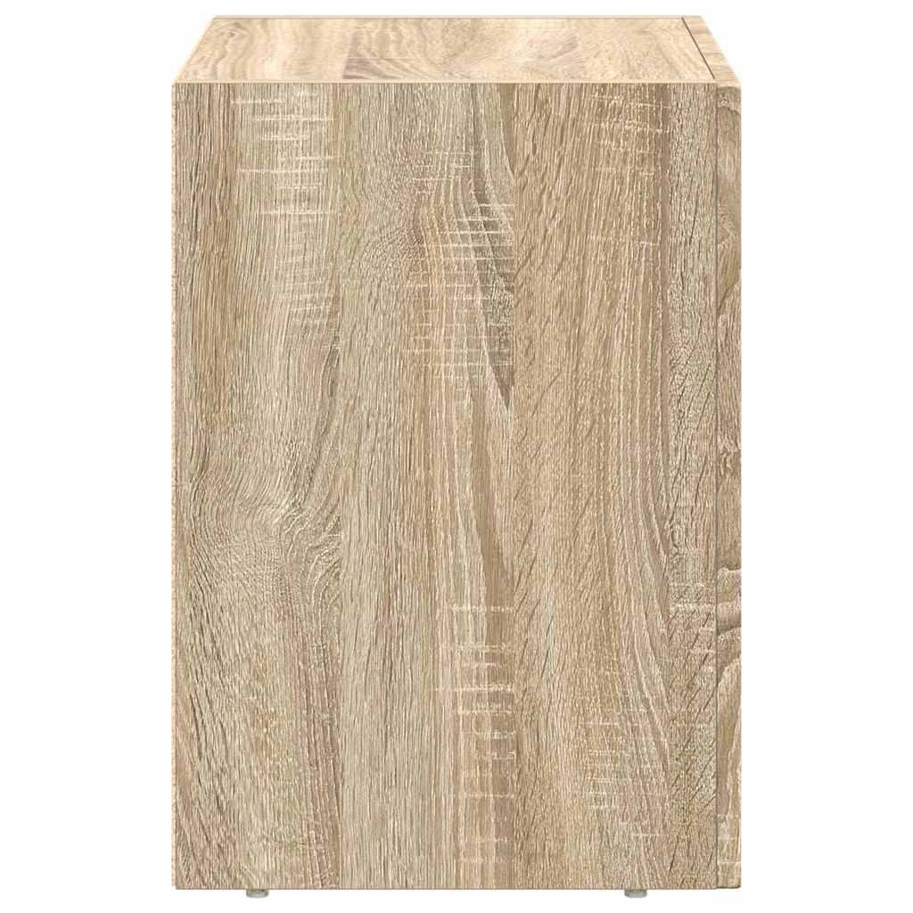 Nattbord ELST 2 stk. Sonoma eik 40 x 35 x 50 cm Konstruert tre