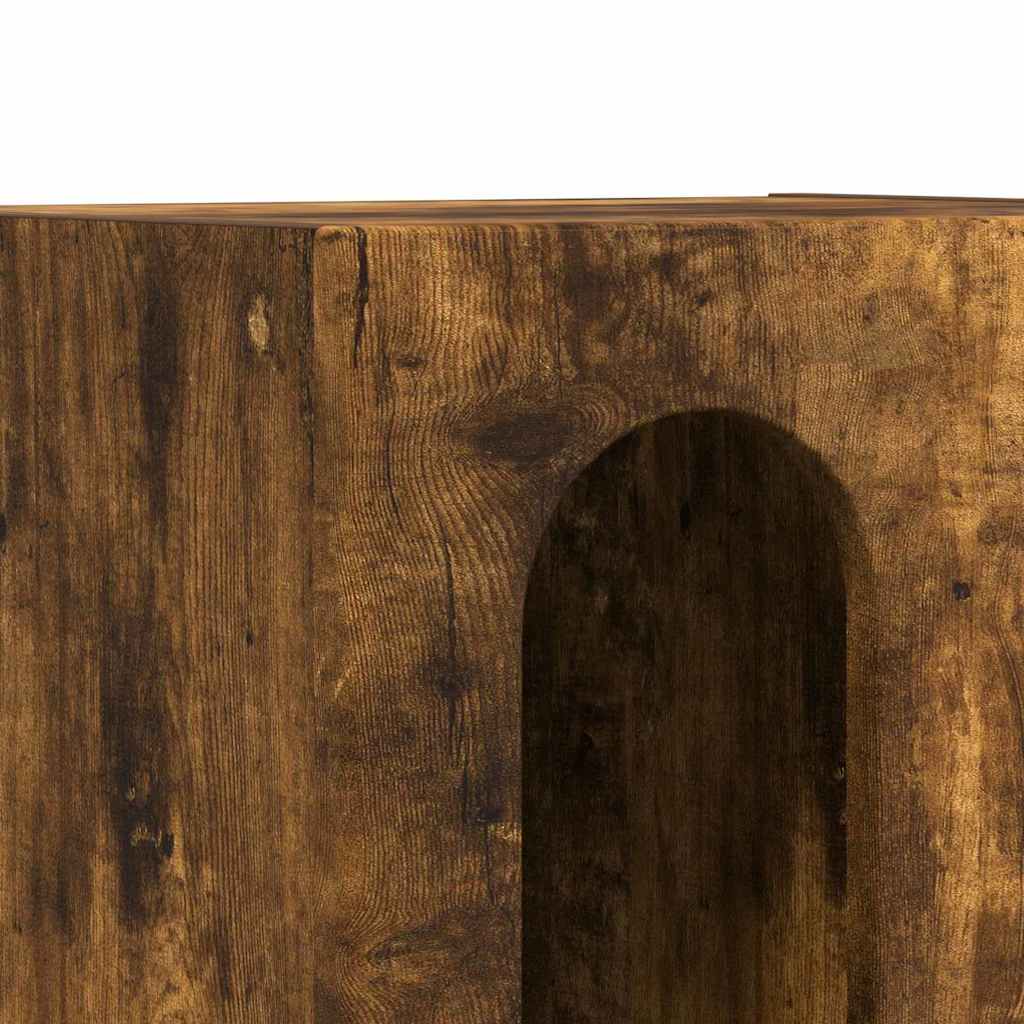 Nattbord ELST Røkt eik 40 x 35 x 50 cm Konstruert tre