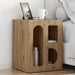 Nattbord ELST 2 stk. Artisan Eik 40 x 35 x 50 cm Konstruert tre