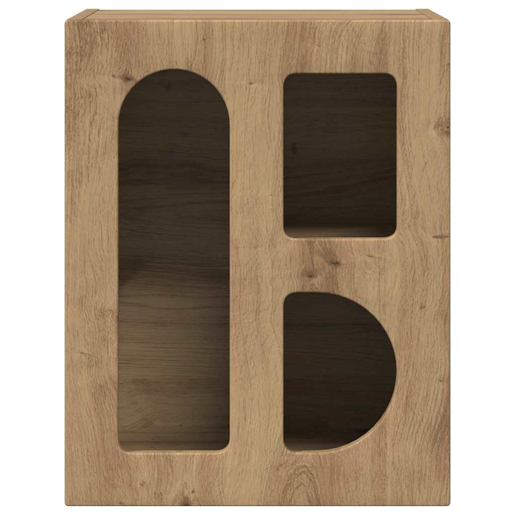 Nattbord ELST 2 stk. Artisan Eik 40 x 35 x 50 cm Konstruert tre