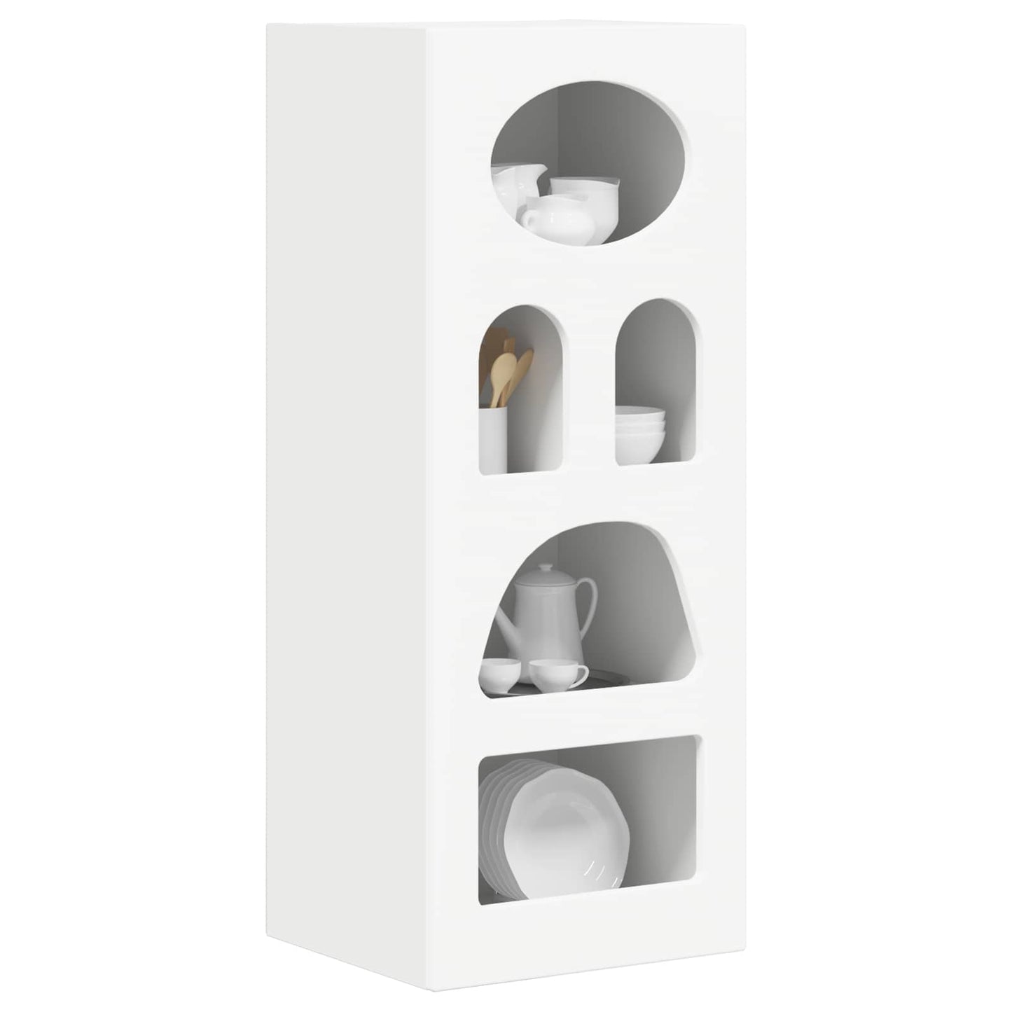 Serviesskap ELST Hvit 40 x 35 x 100,5 cm Konstruert tre