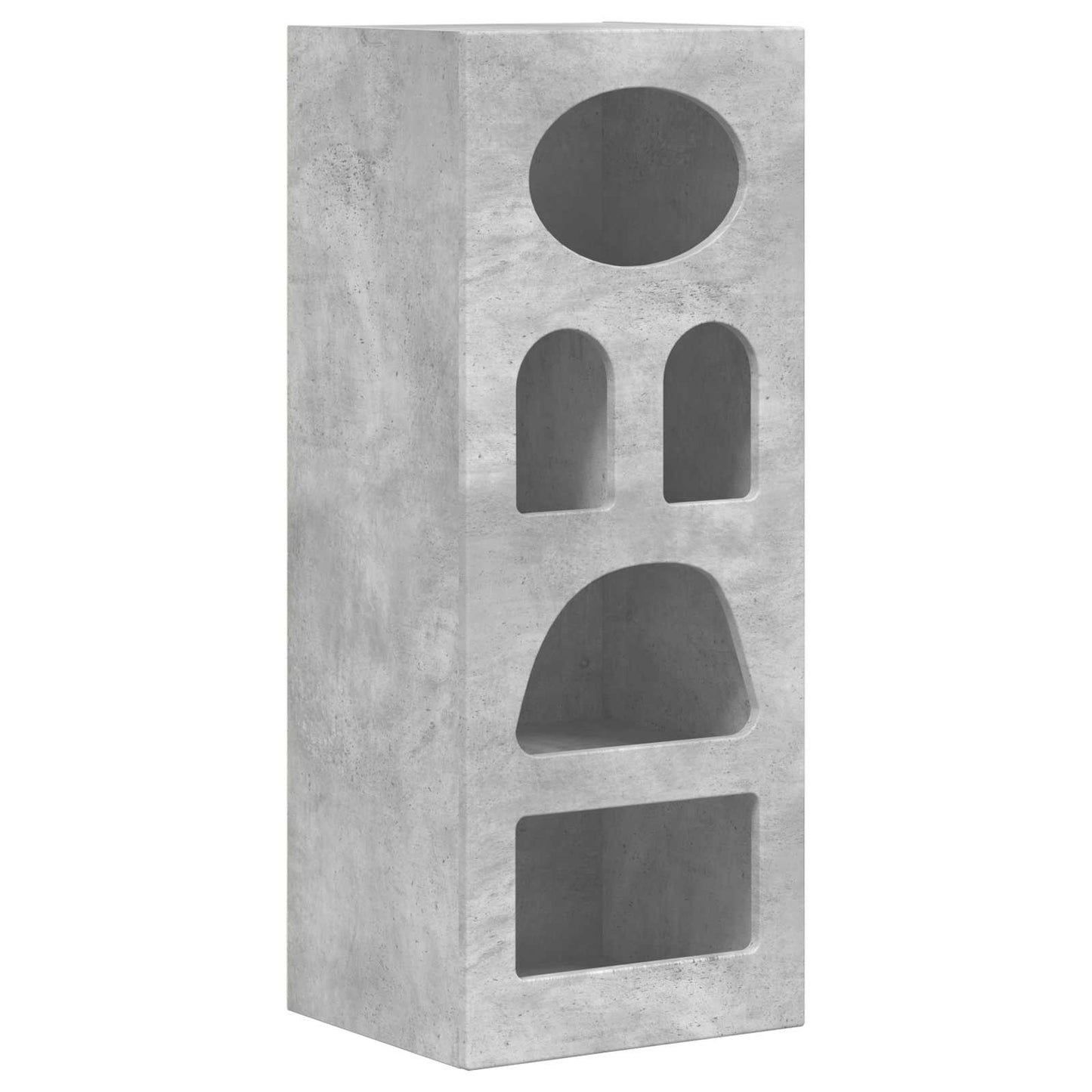 Serviesskap ELST Betonggrå 40 x 35 x 100,5 cm Konstruert tre
