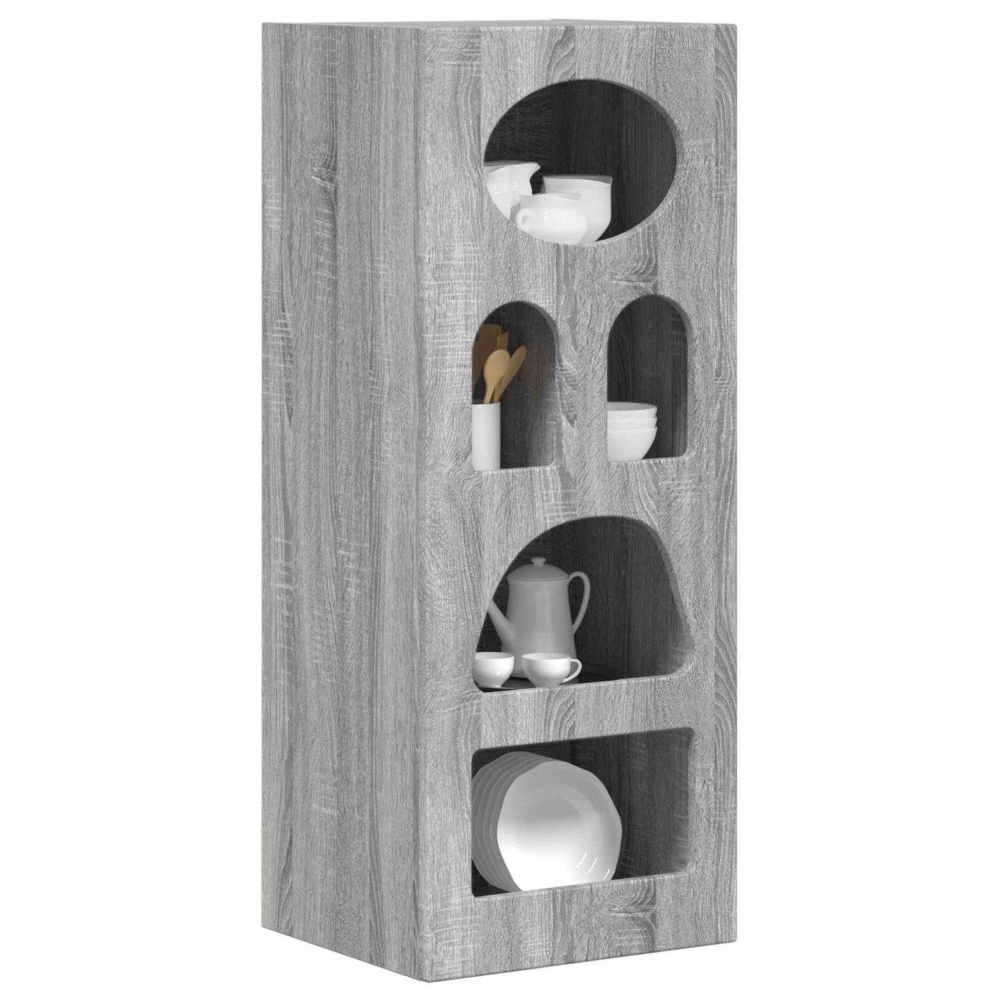Serviesskap ELST Grå Sonoma 40 x 35 x 100,5 cm Konstruert tre